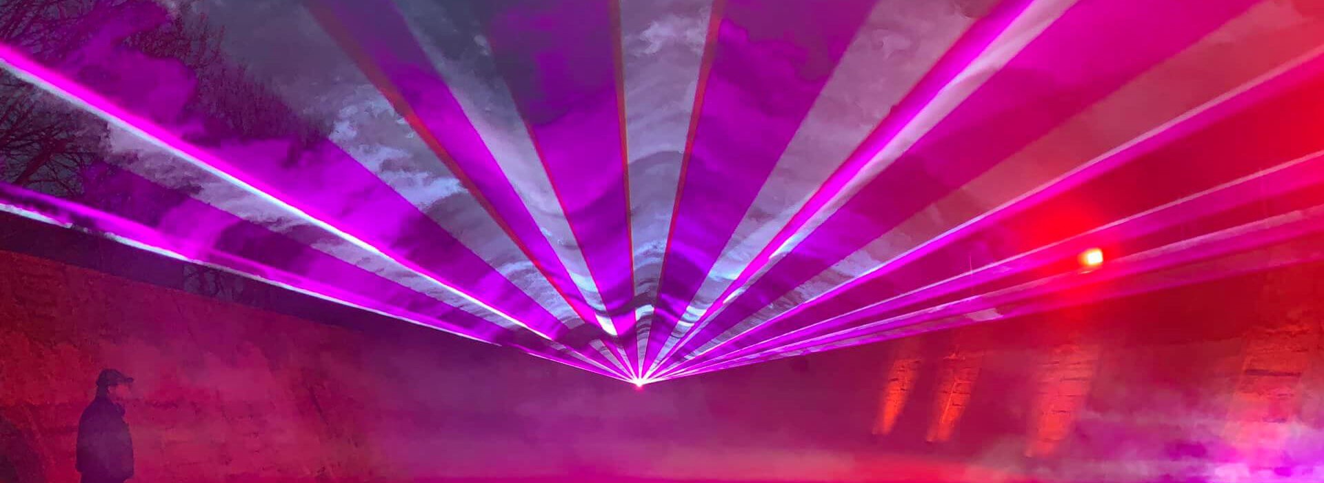 Q-Stall Arena Lasershow